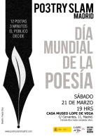 Poestry Slam Madrid 12 Poetas 3 minutos el Público decide